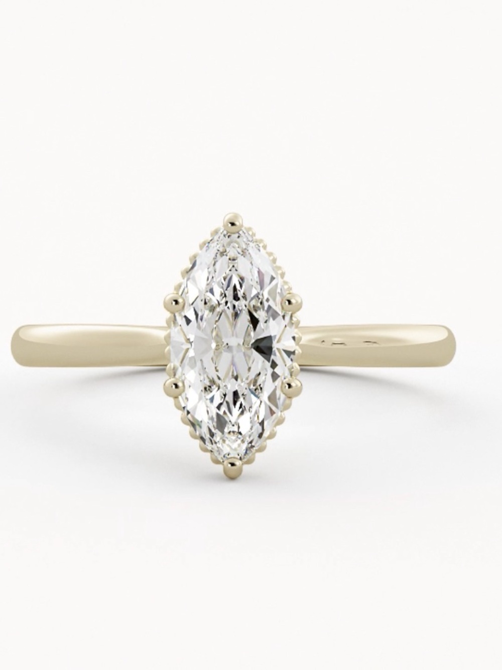 Olive Ave Jewelry Custom 1 ct. Moissanite Marquis Ring